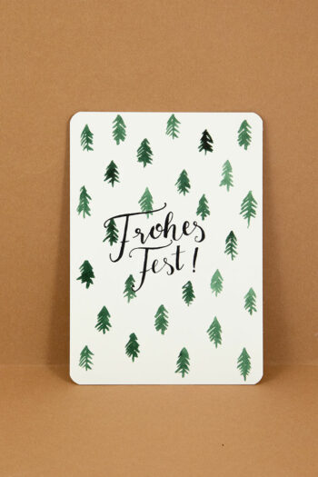 Postkarte Frohes Fest